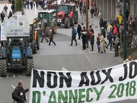 Die Kandidatur von Annecy für die Olympischen Winterspiele 2018