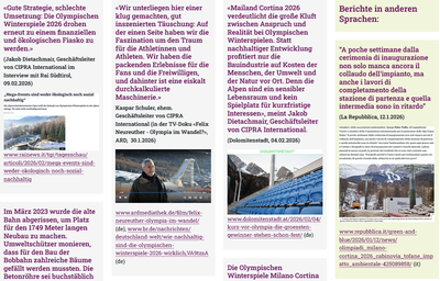 Medienspiegel zu Milano-Cortina 2026