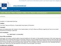 Sustainable Buildings: contribute to the EU consultation!