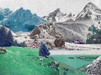 What nature provides in the Alps