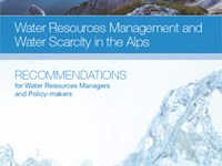 Water Resources Management and Water Scarcity in the Alps