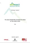 The Legal Framework of Protected Areas in the Alpine States: Italy