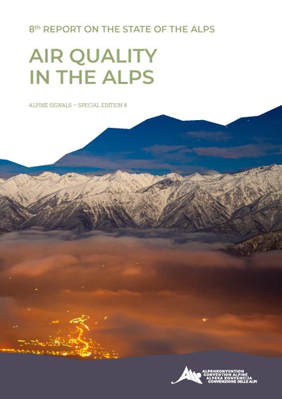8th Report on the State of the Alps: Air quality in the Alps