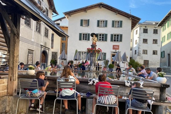 Un village de montagne vivant