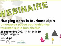 Webinaire : Nudging dans le tourisme alpin