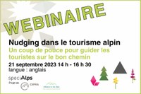 Webinaire : Nudging dans le tourisme alpin