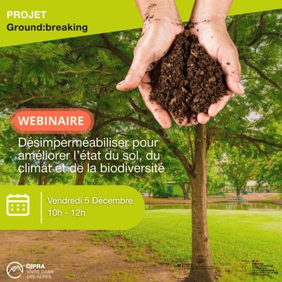 Défis & perspectives de désimpermabilisation des sols par des exemples de collectivités en France et Italie - Webinaire