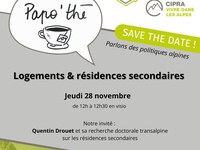 Papo'thé sur les logements et résidences secondaires