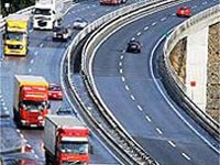 Inauguration de la chaussée roulante entre l'Italie et la France