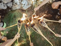 Un signe lumineux pour la protection des montagnes