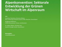 Convention alpine - Développement sectoriel de l’économie verte dans la région alpine