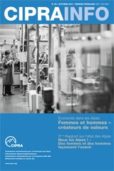 CIPRA Info 84 : Économie dans les Alpes : Femmes et hommes – créateurs de valeurs