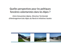 Rapport d'étude foncier en montagne