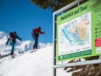 Pianificare gli itinerari di scialpinismo rispettando l'ambiente