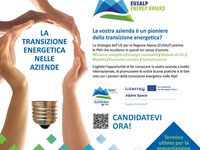 EUSALP Energy Award 2024:  Transizione energetica nelle PMI!