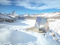 Nuovo rifugio scintillante sul Massiccio del Monte Rosa