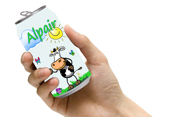 Aria alpina e cosmetici a base di latte di lupa