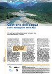 Gestione dell’acqua e reti ecologiche nelle Alpi