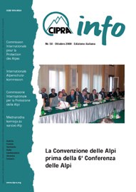 Cipra-Info 58: La Convenzione delle Alpi prima della 6a Conferenza delle Alpi