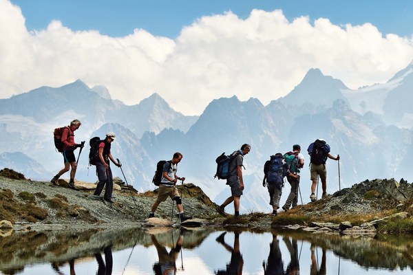Millionen Schritte für die Alpen