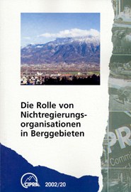 Die Rolle von Nichtregierungs-Organisationen in Berggebieten