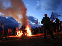 Feuer und Flamme für die Alpen