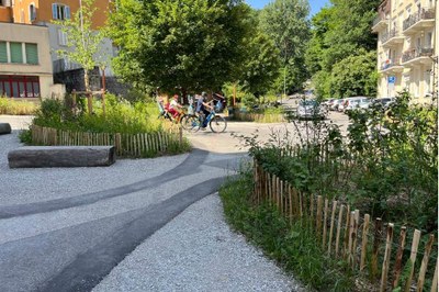 Flächen entsiegeln im Alpenraum