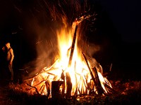 Mahnfeuer gegen Transitverkehr