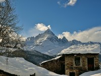 Verlassen und unbewirtschaftet