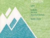 Leitbild für eine Alpenkonvention