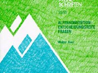 Alpenkonvention: Entscheidungsreife Fragen