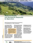 Naturschutz und ökologische Netzwerke im Alpenraum