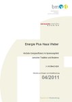 Energie Plus Haus Weber