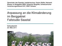 Anpassung an die Klimaänderung im Berggebiet