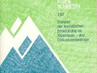 Grenzen der touristischen Entwicklung im Alpenraum