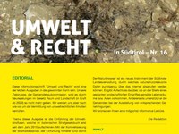 Umwelt & Recht in Südtirol – 16. Ausgabe