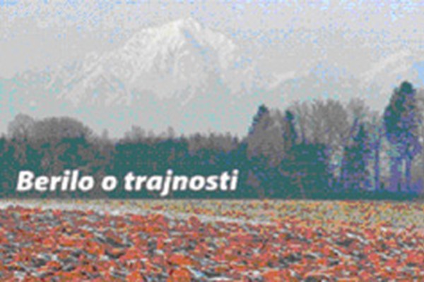 Izšla je publikacija Berilo o trajnosti