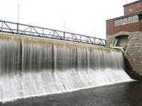 Voda na mlin elektrarn