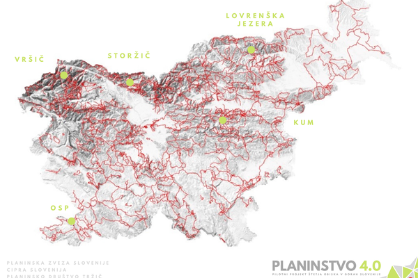 »Koliko nas je?« - pilotno štetje obiska v gorah