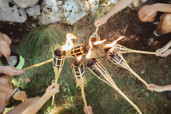 Ogenj kot simbol zaščite gorskega sveta