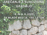 Ogenj v Alpah 2025: dediščina suhozidne gradnje in praktična obnova zidu