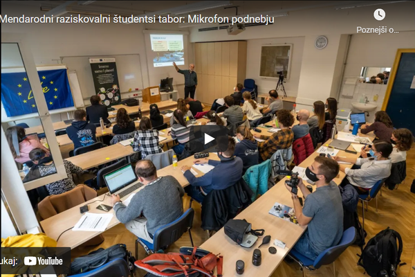 Študentski forum: Mikrofon podnebju