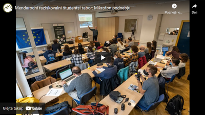 Študentski forum: Mikrofon podnebju